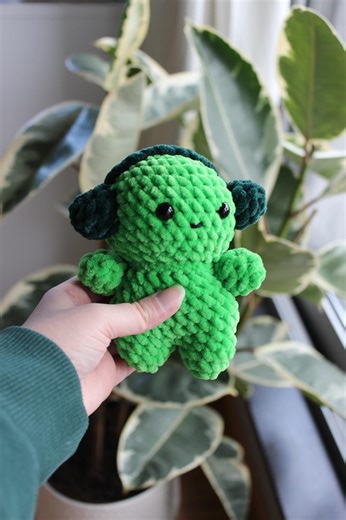 Smiski Inspired Plushie – Handmade Crochet Companion - Etsy