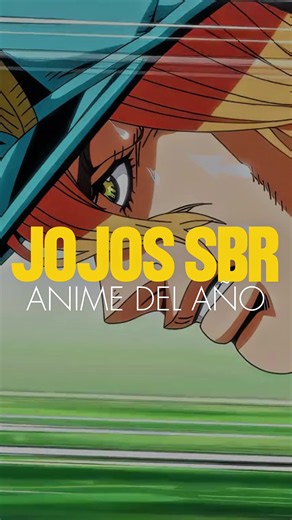 Jojos Stell Ball Run es nominado al ANIME DEL AÑO #jojosbizarreadventure #steelballrun #johnnyjoestar #gyrozeppeli