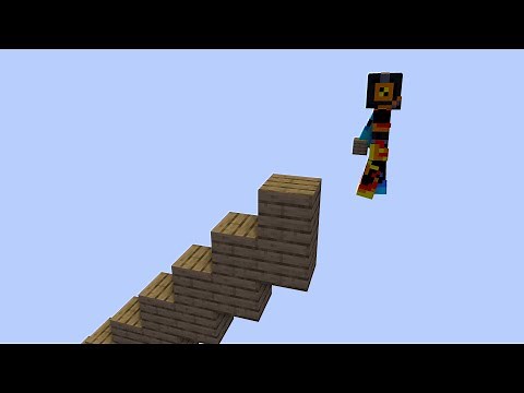 How to Staircase Bridge in Minecraft