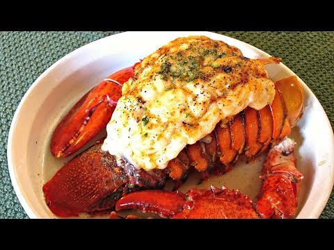 Lobster Tail with Claws - Preparation, Seasoning and Cooking - PoorMansGourmet