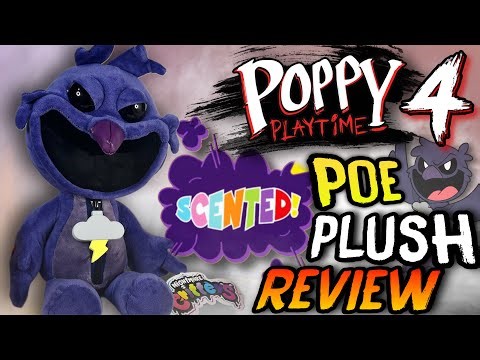 The Official Poe Plush Is Here & It’s SCENTED! - [Poppy Playtime Plush Review]