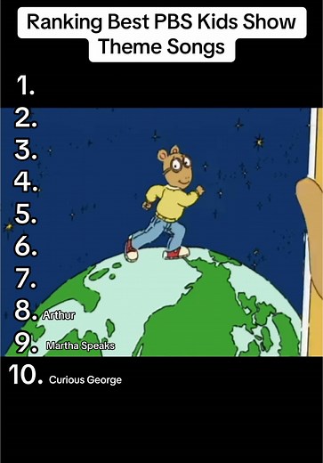 Ranking the Best PBS Kids Show Theme Songs