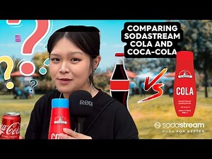 SODASTREAM COLA vs COCA COLA‼️‼️What’s the difference? Taste? Nutrients? Content?🤔