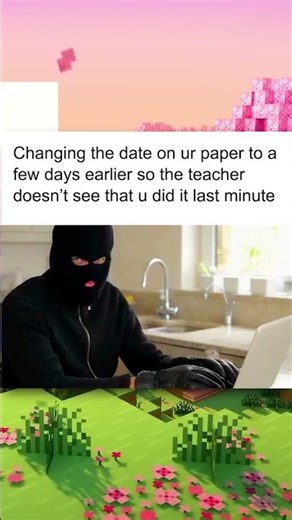 Backdating Homework Like It’s a Heist🗓️