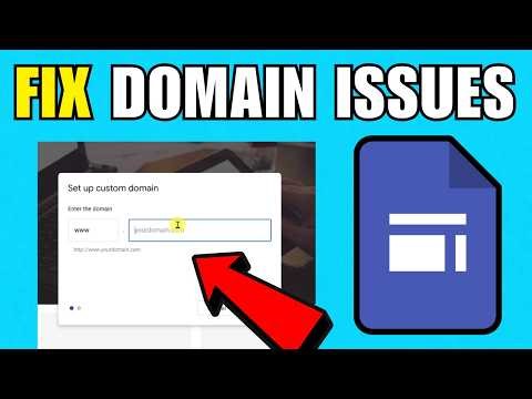 How To Fix Google Sites Domain Issues (2026) (New Update)