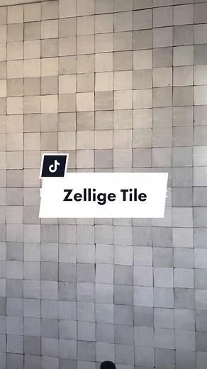 Zellige Tile Bathroom Wall DIY Project 2023