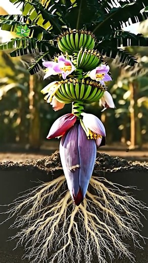 Wait... It's NOT a Tree 🍌🤯 Banana Life Cycle Time