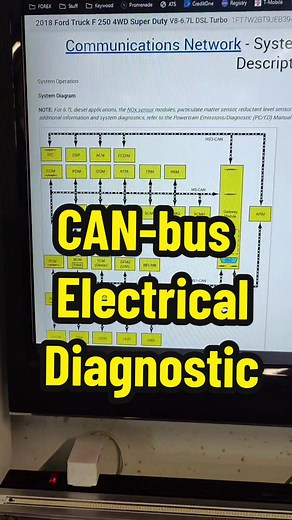 Ford F250 CAN-bus Electrical Diagnostic #ford #fordf150 #f250 #electri...