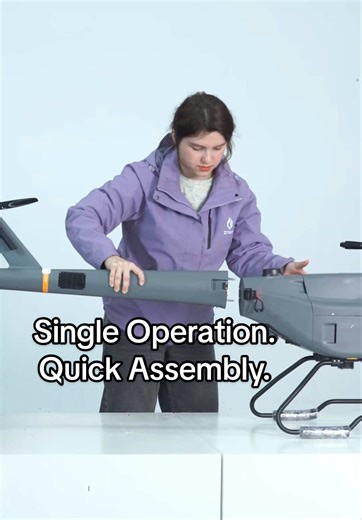 How long does it take to assemble the F15 UAV？ #F15 #UAV #modularUAV #drones #ZIYAN