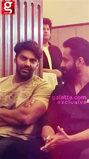 Arya🔥Murali Vijay at CCL Team Launch Event😍