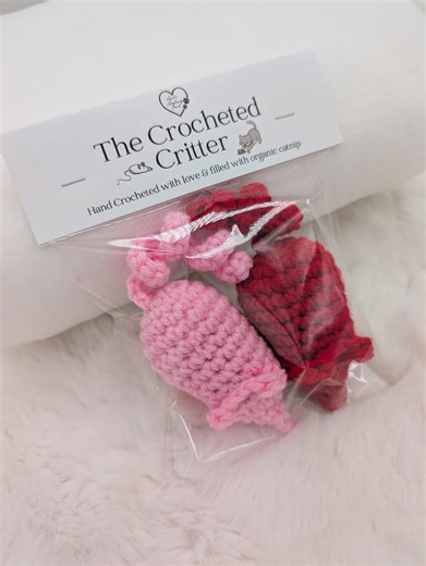 Crochet Catnip Mouse Toy Set-organic Catnip-handmade Kitten Toy-interactive Cat Toy-choose Colors - Etsy