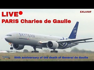 Planespotting Live From Paris #CdgAirport