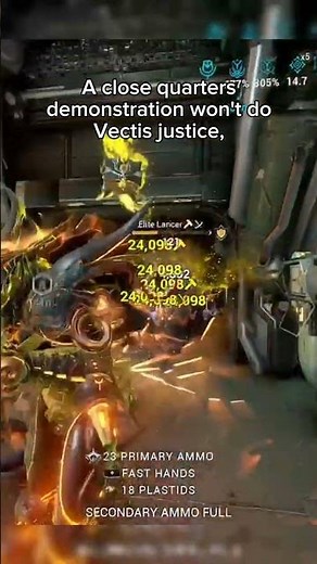 Another Request, Another Build! It's the Vectis! #warframe #warframegameplay #warframecommunity