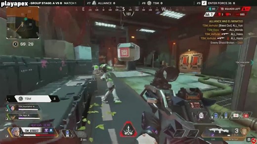 【APEX/转载】小v在ALGS上精彩疯狂的残局