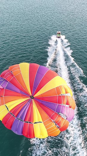 Parasailing Adventure in Langkawi with Drone