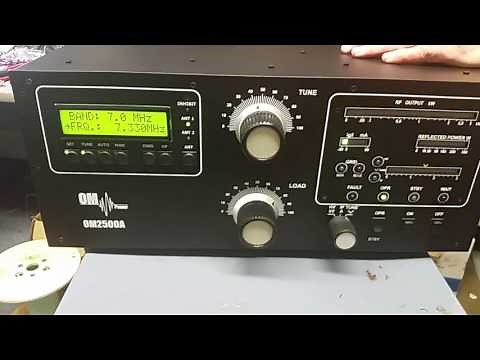 From the Array Solutions Lab: OM Power OM2500A Manual tuning and automatic band switching