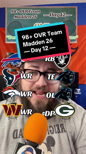Construyendo un equipo de 98 OVR en Madden 26: Día 12