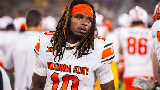 WATCH: Oklahoma State football's Kale Smith returns interception for TD vs Arkansas