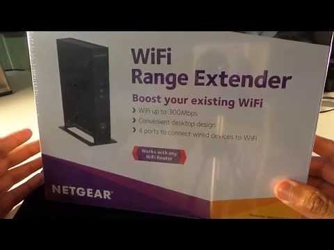 Wifi range extender easy to hook up
