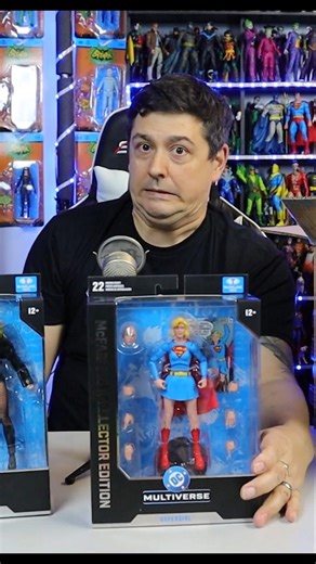 The new McFarlane Toys DC Multiverse Collectors Edition Supergirl Action Comics version