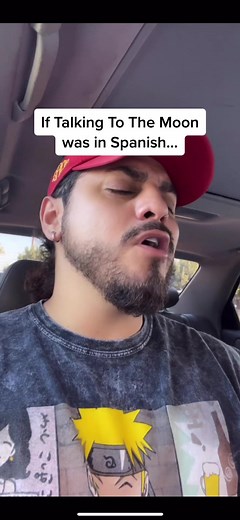 Singing Bruno Mars' 'Talking to the Moon' in Spanish
