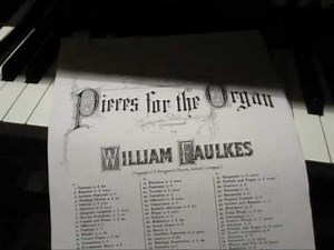 William Faulkes Toccatina Op 128 No 4 / John Peace - Wm Hill & Son organ