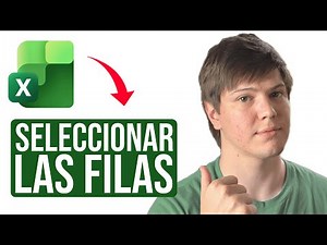 Como SELECCIONAR TODAS las FILAS en EXCEL (Con un Clic) - Paso a Paso
