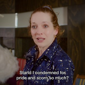 'What fire is in mine ears?' Katherine Parkinson is Much Ado About Nothing's witty, sharp-tongued Beatrice 🔥 | National Theatre