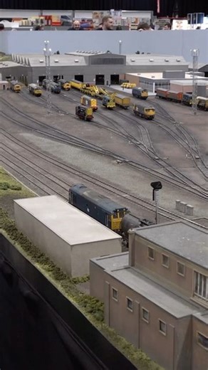 Heritage and Model Rail on Instagram: "Eastfield TMD in O Gauge was exhibited by Mick Warrel and The South Tyneside Model Railway Group at Model Rail Scotland 2024 in Glasgow"