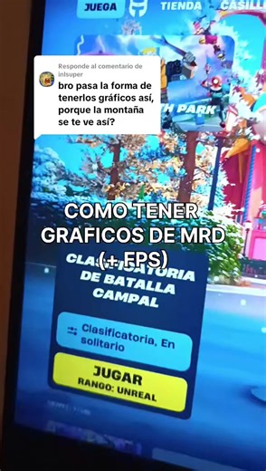 Método para Bajar Gráficos y Aumentar FPS en Fortnite