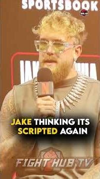 Jake Paul Thought It Was Rigged AGAIN Then AJ Dropped The Script!
