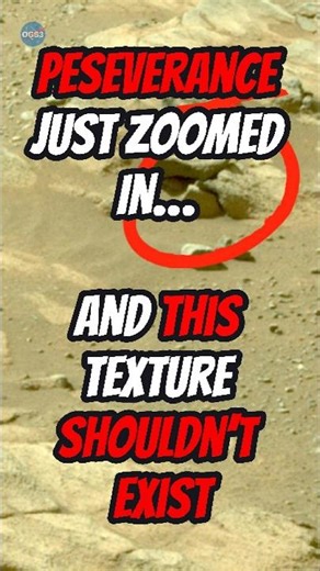 Perseverance Just Zoomed In… And This Texture Shouldn’t Exist 🔴🪨 #ourgalaxy83 #mars #shorts