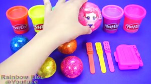 3.6K views · 126 reactions | 6 Balls Play Doh for Kids To Learn Colors and Surprise Eggs | Play-Doh Videos | Facebook
