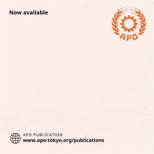 Understanding how work design affects well-being and contributes to #productivity is essential. In this report, Dr. Georgia Hay presents research results and discusses how to design work so employees and enterprises thrive. bit.ly/3kZwmxX #APOPublications #WorkDesign | Asian Productivity Organization