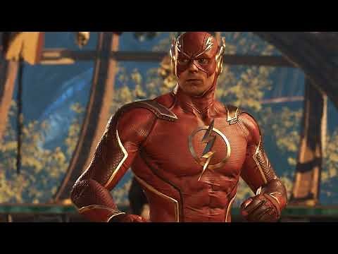 Injustice 2 Online Matches - Batman VS Robin and Blue Beetle VS The Flash