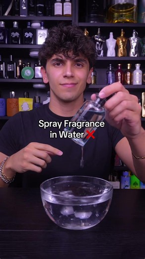 How to apply correctly ✅ #fragrance