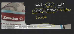 Multiple choice questions. i. A mixture of a solid and a liquid... | Filo