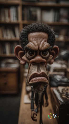 Walking in circles pretending I’m productive 🔁 #aiworld #blackaiartcommunity #aianimation #AICharacter #afrofuturism