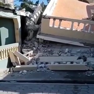 2.8K views · 42 reactions | 7.2 earthquake Rocks Haiti Footage from Haiti showing extensive earthquake damage to buildings and other infrastructure. There are also fears that people have died or may be trapped. Since the massive tremor this morning, there has been an aftershock measuring 5.2. | Angry Trini | Facebook