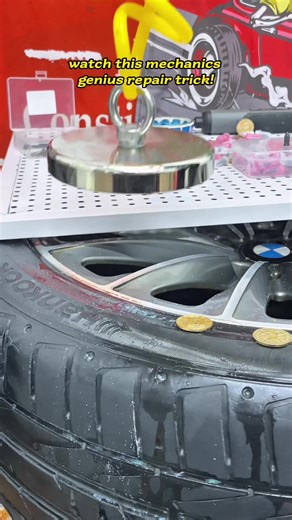 Self-Sealing Rubber Nails for Quick Tire Repairs