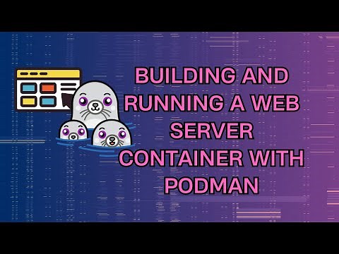 Building and Running a Web Server Container with Podman
