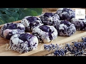 How to make Ube Yema Crinkles