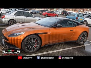 Aston Martin DB11 INSANE SOUND - V12 Twin turbo sound, accelerations and walk around!