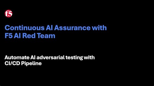 F5 AI Red Team Integration in CI/CD Pipeline | Foo-Bang Chan posted on the topic | LinkedIn