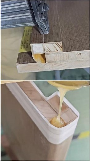 Edge Banding with Glue | Clean Wood Finish Technique #diy