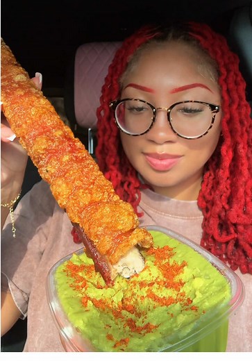 Huge Chicharrón 🐖 Pork Belly Mukbang & Spicy Guacamole 🥑 #chicharron #chicharrones #mukbang #porkbelly #fyp Chicharrones and guacamole mukbangs