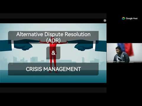 Alternative Dispute Resolution