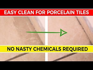 How to Remove Stains from Tiles in Bathroom 🧽