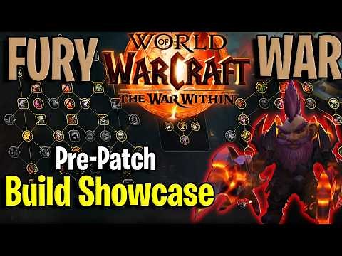 It's OP... Fury Warrior Build Showcase! - WoW The War Within Pre-Patch