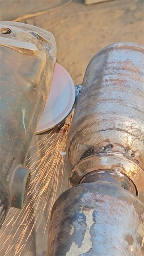 Griding technique polishing and clearing rust